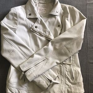 Lucky Leather Bomber Jacket